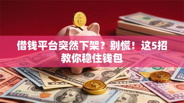 借钱平台突然下架？别慌！这5招教你稳住钱包