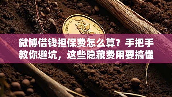 微博借钱担保费怎么算?手把手教你避坑,这些隐藏费用要搞懂! 微博借钱担保费怎么算?手把手教你避坑,这些隐藏费用要搞懂!