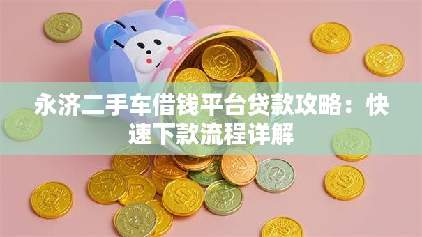 永济二手车借钱平台贷款攻略：快速下款流程详解