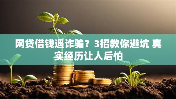 网贷借钱遇诈骗?3招教你避坑 真实经历让人后怕 网贷借钱遇诈骗?3招教你避坑 真实经历让人后怕