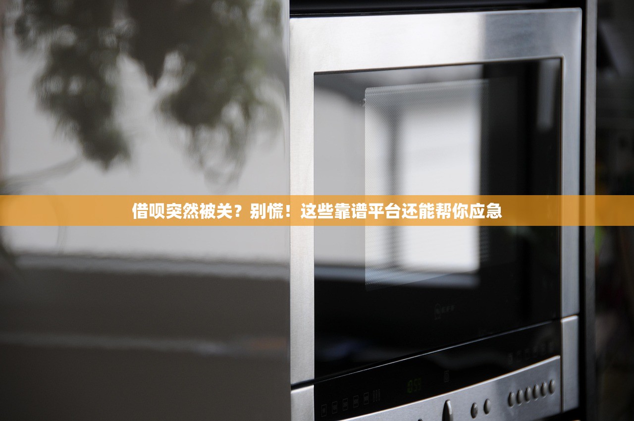 借呗突然被关?别慌!这些靠谱平台还能帮你应急 借呗突然被关?别慌!这些靠谱平台还能帮你应急