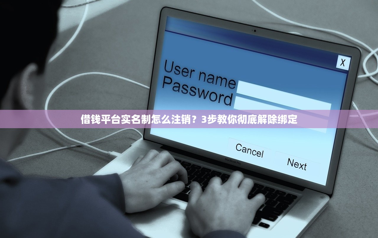 借钱平台实名制怎么注销？3步教你彻底解除绑定