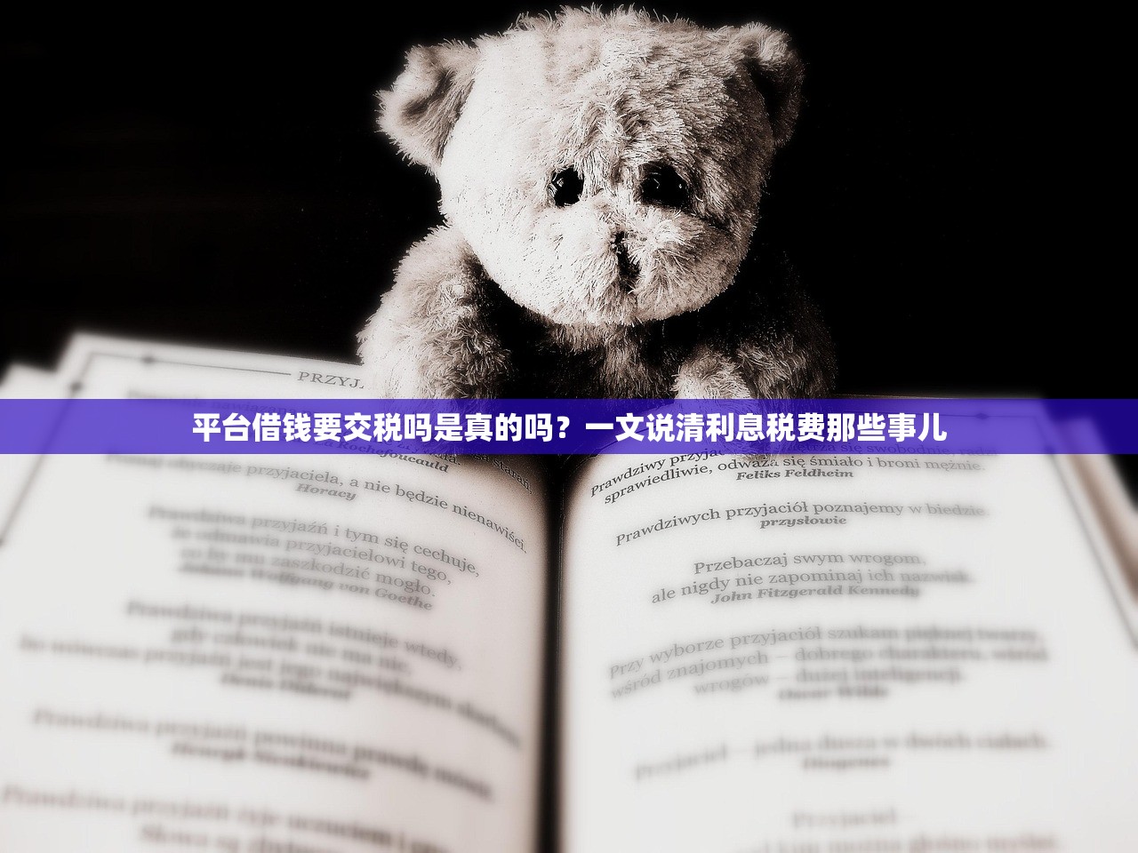 平台借钱要交税吗是真的吗？一文说清利息税费那些事儿