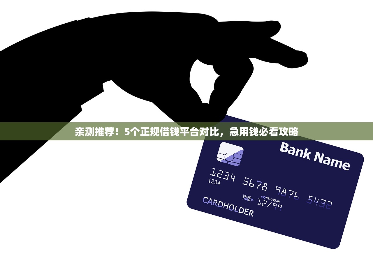 亲测推荐！5个正规借钱平台对比，急用钱必看攻略