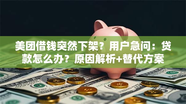 美团借钱突然下架?用户急问:贷款怎么办?原因解析+替代方案 美团借钱突然下架?用户急问:贷款怎么办?原因解析+替代方案