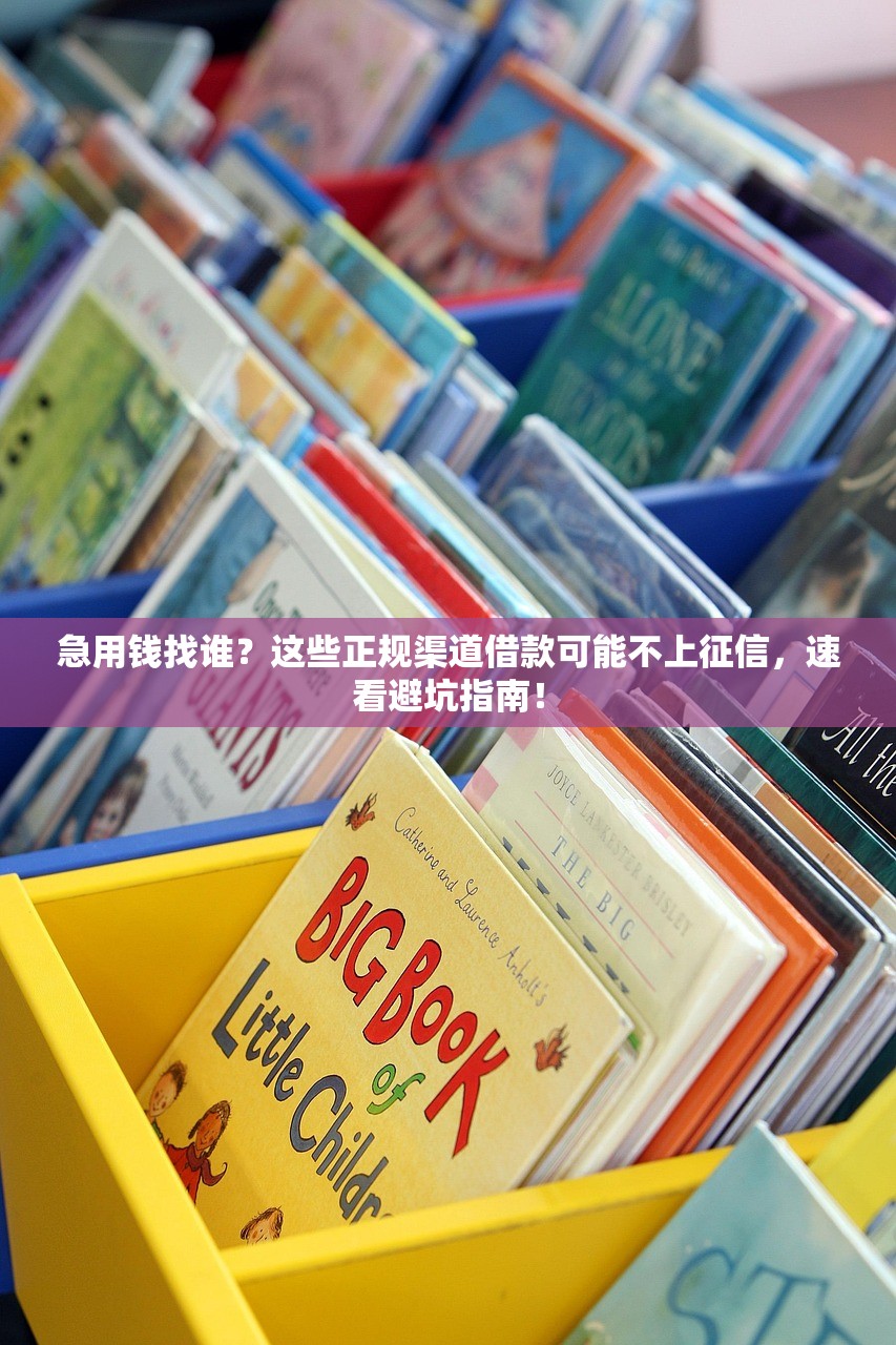 急用钱找谁?这些正规渠道借款可能不上征信,速看避坑指南! 急用钱找谁?这些正规渠道借款可能不上征信,速看避坑指南!