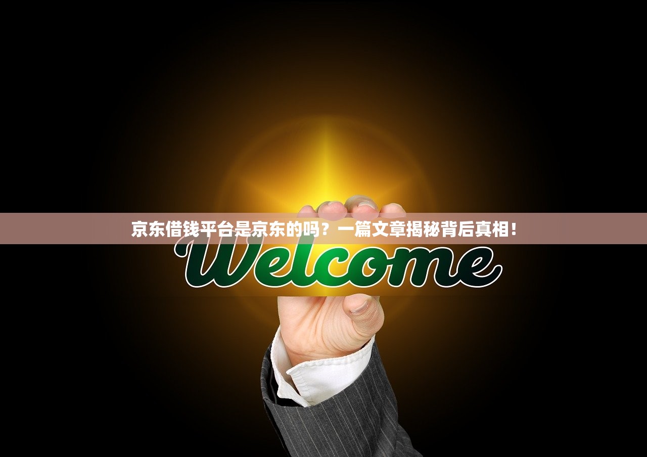 京东借钱平台是京东的吗？一篇文章揭秘背后真相！