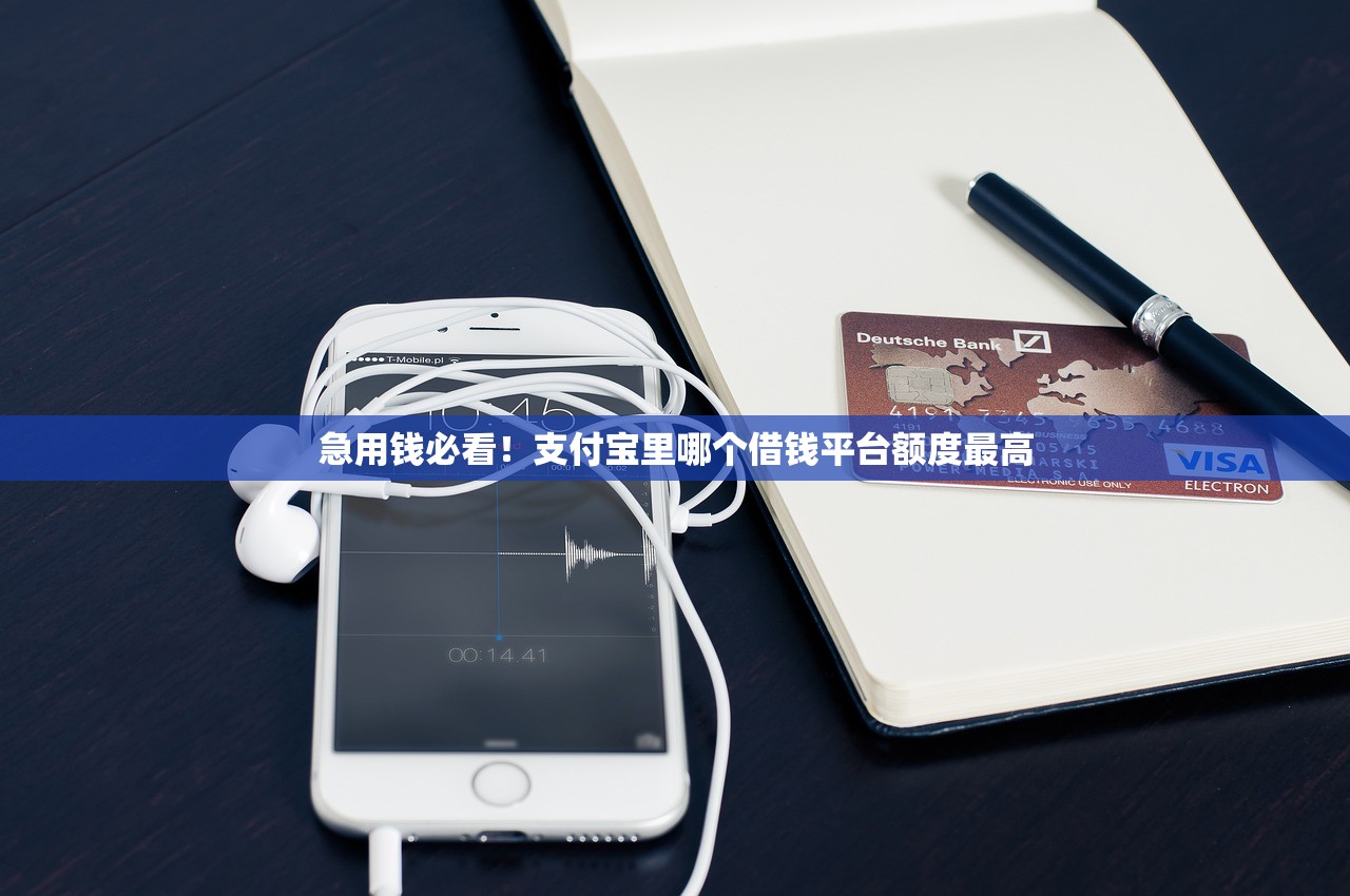 急用钱必看！支付宝里哪个借钱平台额度最高