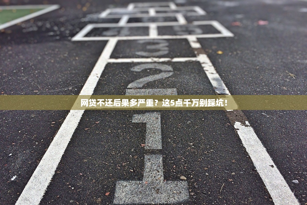 网贷不还后果多严重？这5点千万别踩坑！