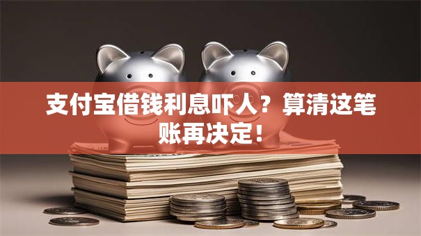 支付宝借钱利息吓人？算清这笔账再决定！
