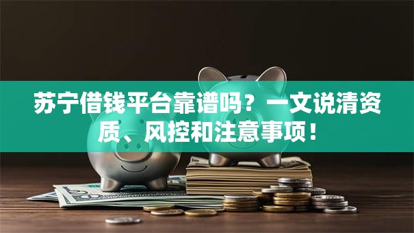 苏宁借钱平台靠谱吗?一文说清资质、风控和注意事项! 苏宁借钱平台靠谱吗?一文说清资质、风控和注意事项!