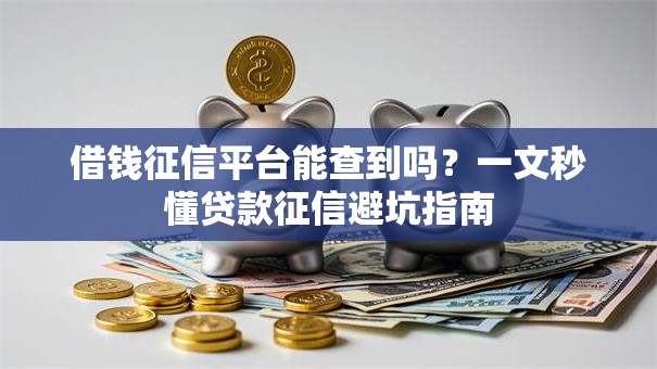 借钱征信平台能查到吗？一文秒懂贷款征信避坑指南