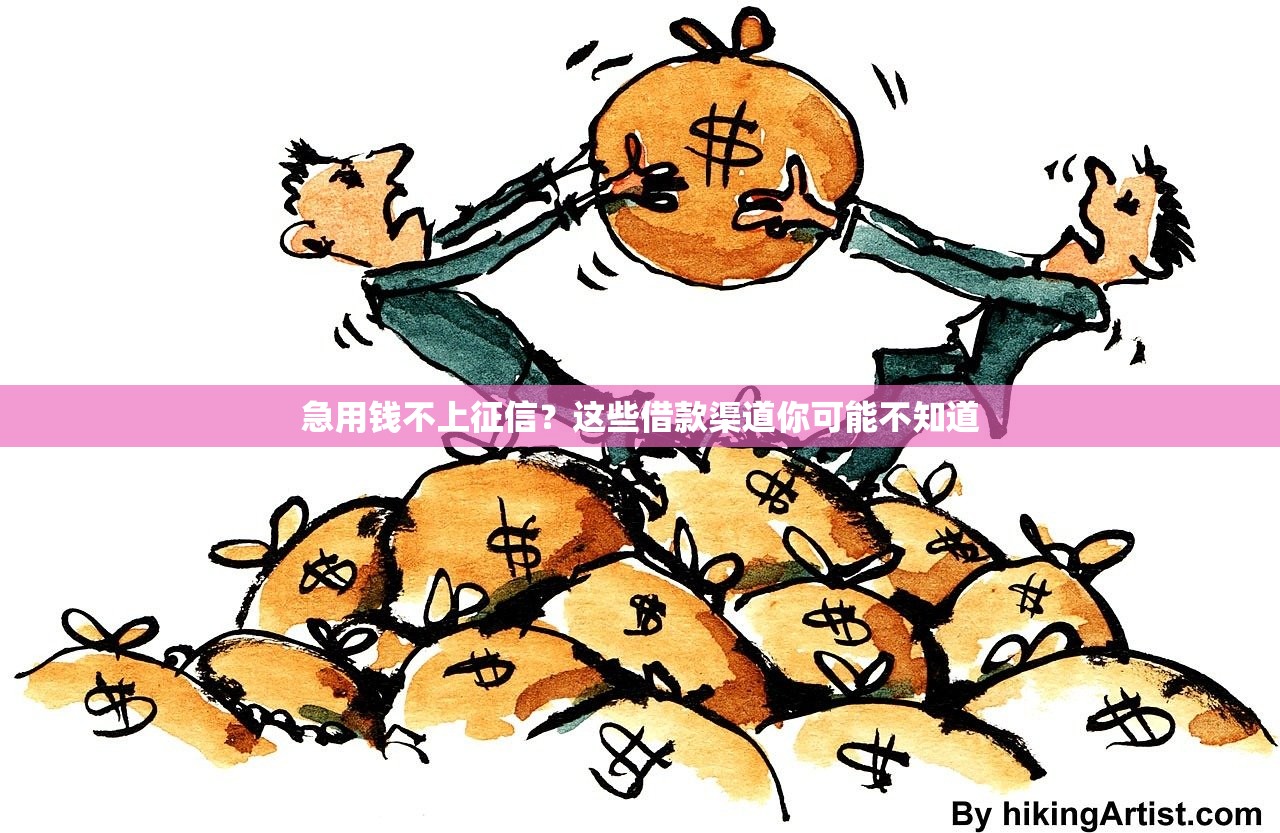 急用钱不上征信?这些借款渠道你可能不知道 急用钱不上征信?这些借款渠道你可能不知道