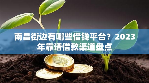 南昌街边有哪些借钱平台?2023年靠谱借款渠道盘点 南昌街边有哪些借钱平台?2023年靠谱借款渠道盘点