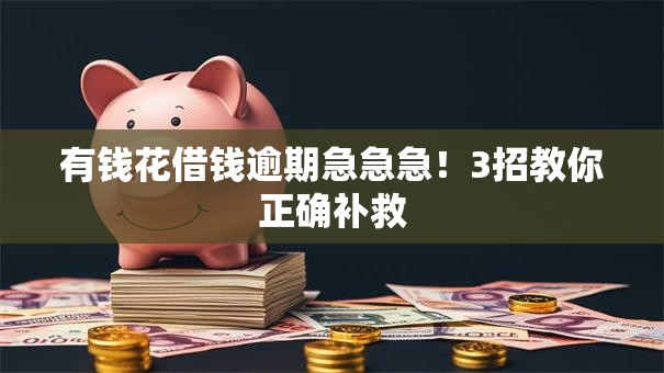有钱花借钱逾期急急急！3招教你正确补救