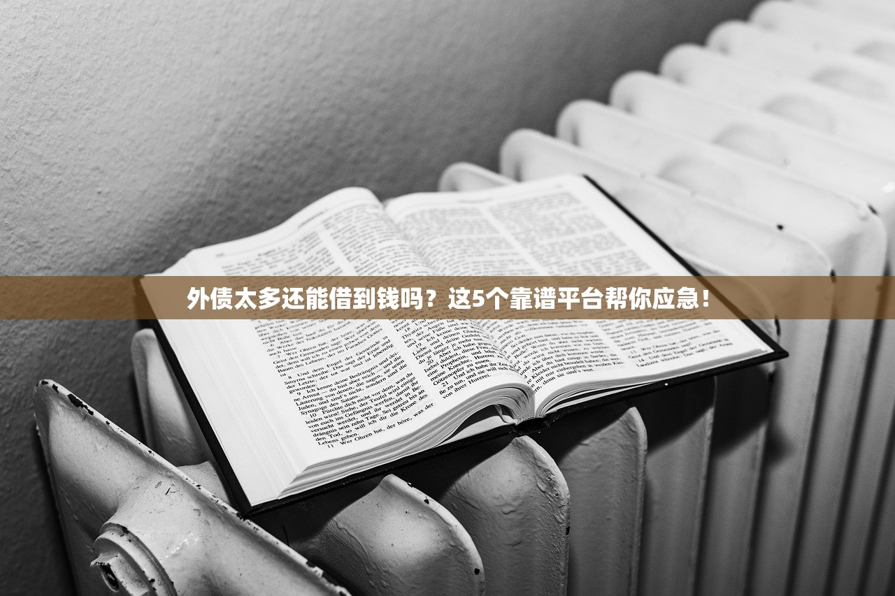 外债太多还能借到钱吗？这5个靠谱平台帮你应急！