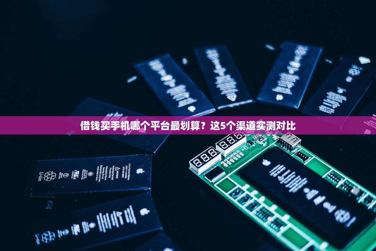 借钱买手机哪个平台最划算？这5个渠道实测对比