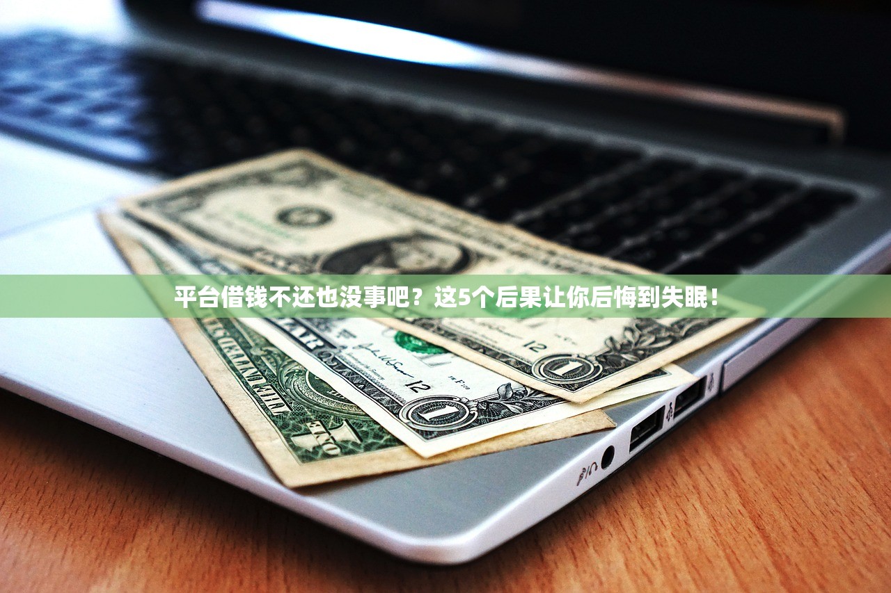 平台借钱不还也没事吧?这5个后果让你后悔到失眠! 平台借钱不还也没事吧?这5个后果让你后悔到失眠!
