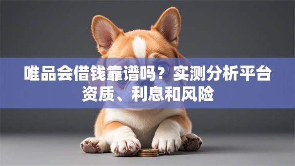 唯品会借钱靠谱吗？实测分析平台资质、利息和风险