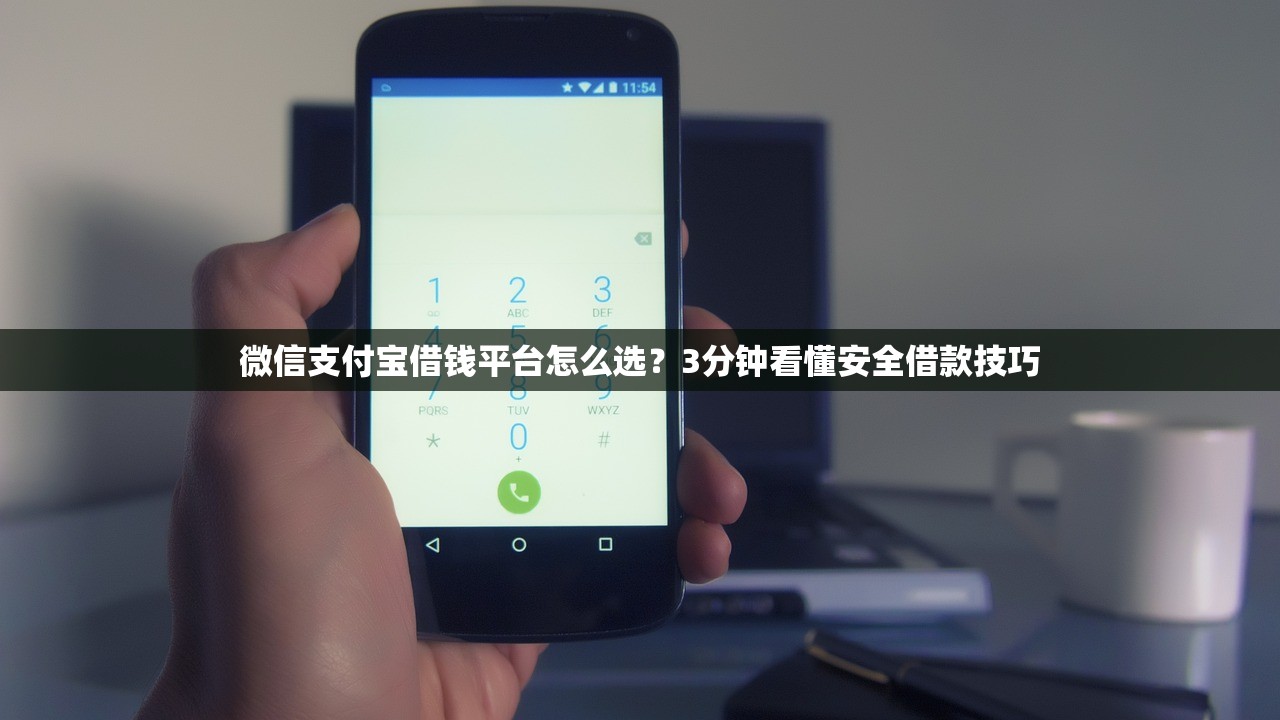 微信支付宝借钱平台怎么选？3分钟看懂安全借款技巧