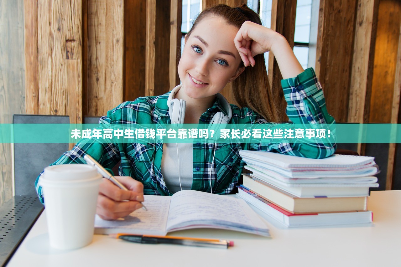 未成年高中生借钱平台靠谱吗？家长必看这些注意事项！