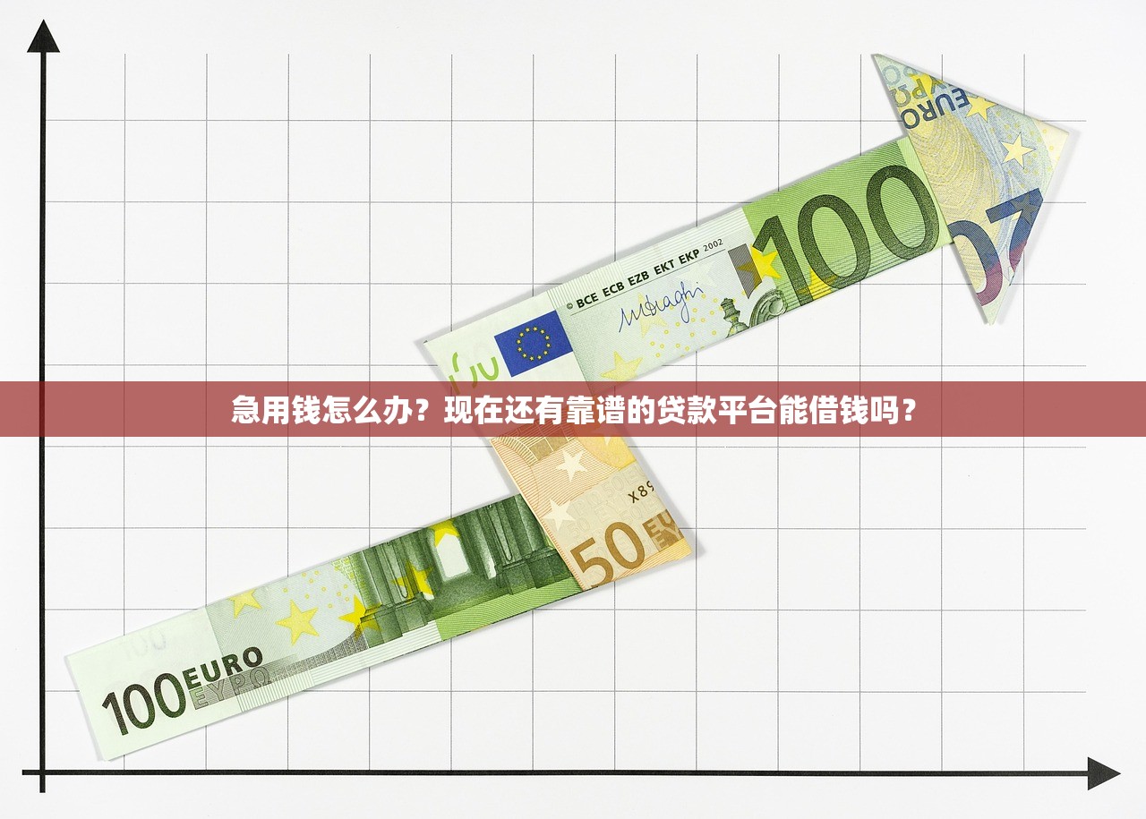 急用钱怎么办？现在还有靠谱的贷款平台能借钱吗？