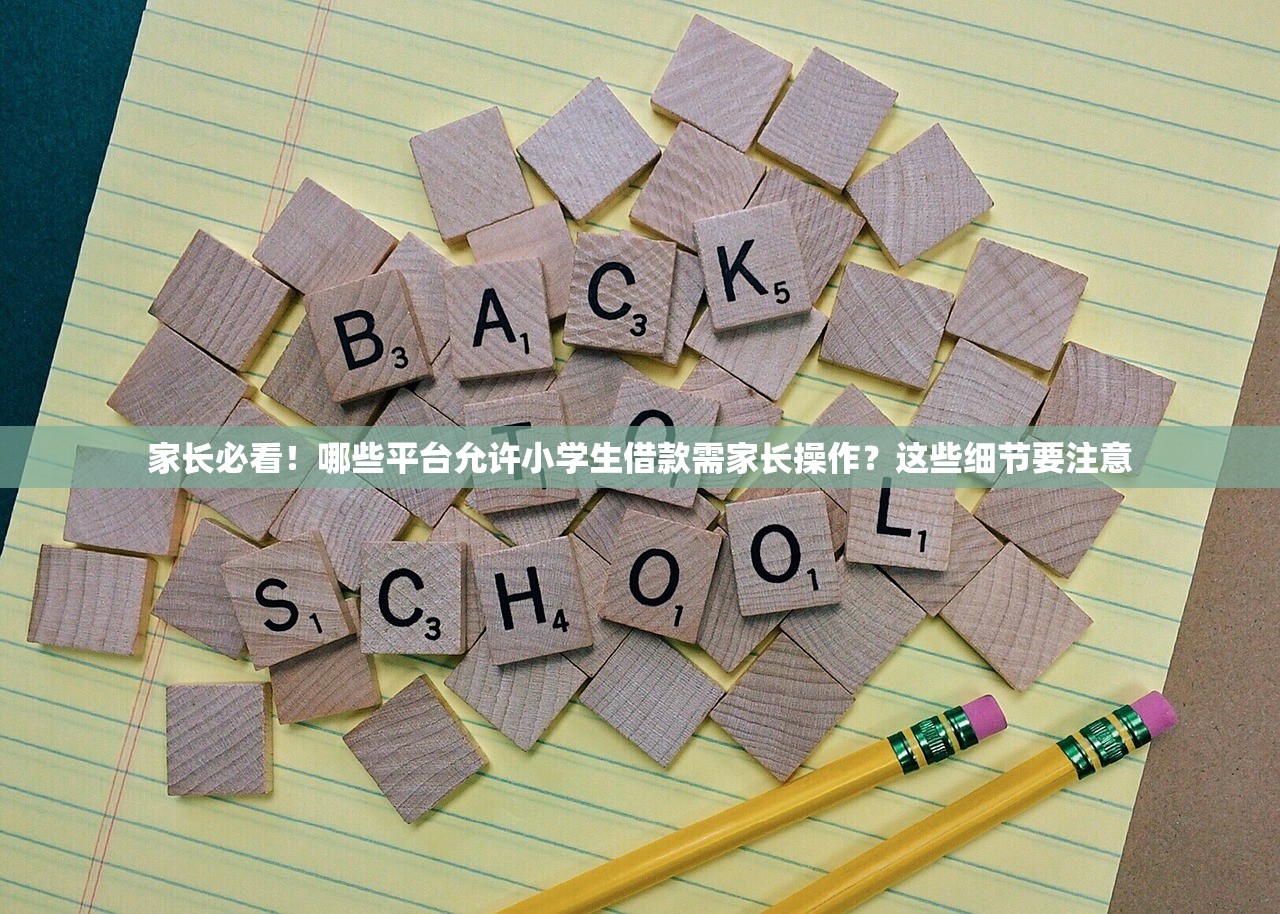 家长必看!哪些平台允许小学生借款需家长操作?这些细节要注意 家长必看!哪些平台允许小学生借款需家长操作?这些细节要注意
