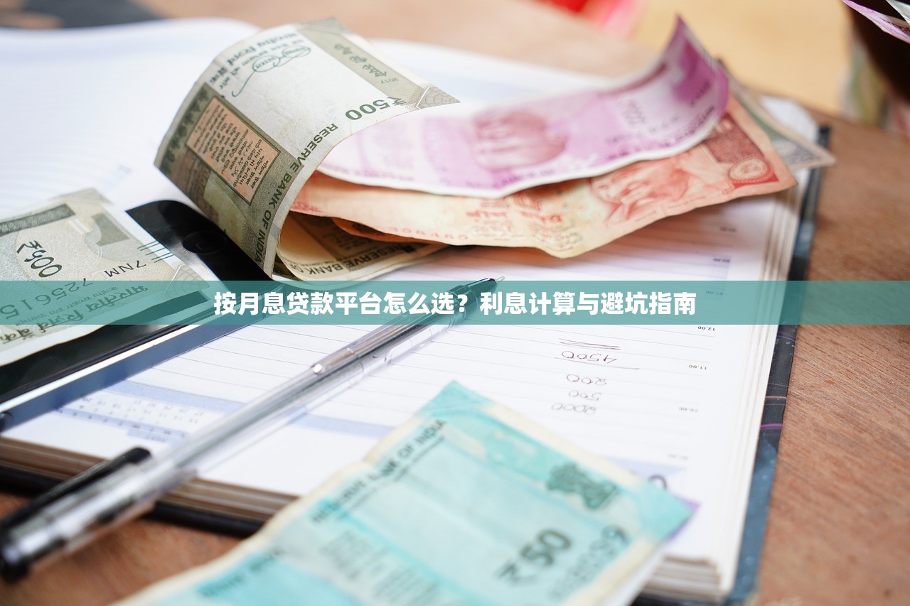 按月息贷款平台怎么选?利息计算与避坑指南 按月息贷款平台怎么选?利息计算与避坑指南