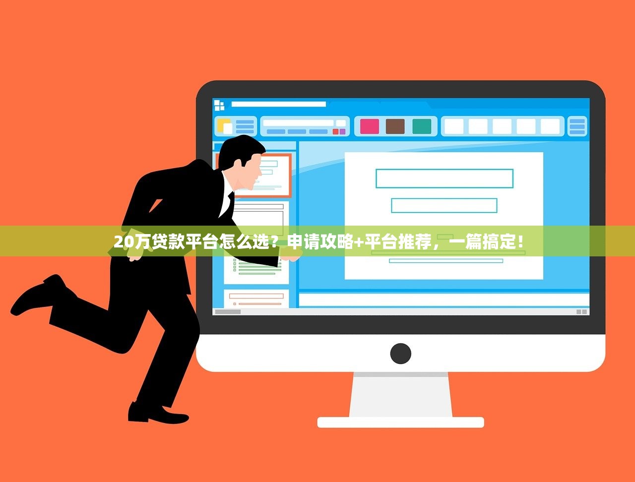 20万贷款平台怎么选？申请攻略+平台推荐，一篇搞定！