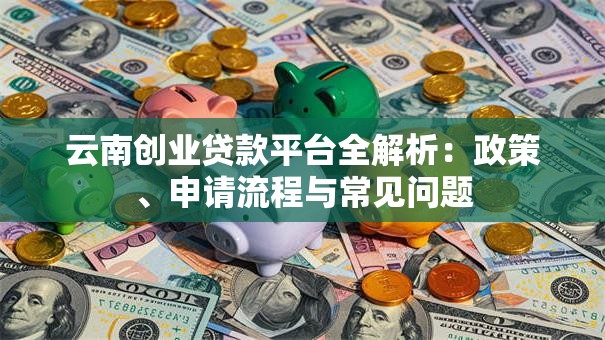 云南创业贷款平台全解析：政策、申请流程与常见问题