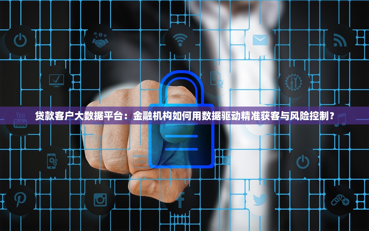 贷款客户大数据平台:金融机构如何用数据驱动精准获客与风险控制? 贷款客户大数据平台:金融机构如何用数据驱动精准获客与风险控制?