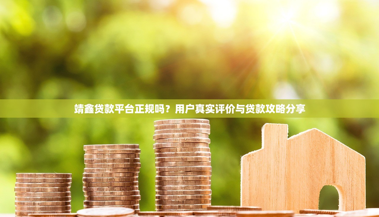 靖鑫贷款平台正规吗？用户真实评价与贷款攻略分享
