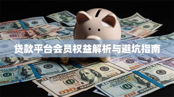 贷款平台会员权益解析与避坑指南