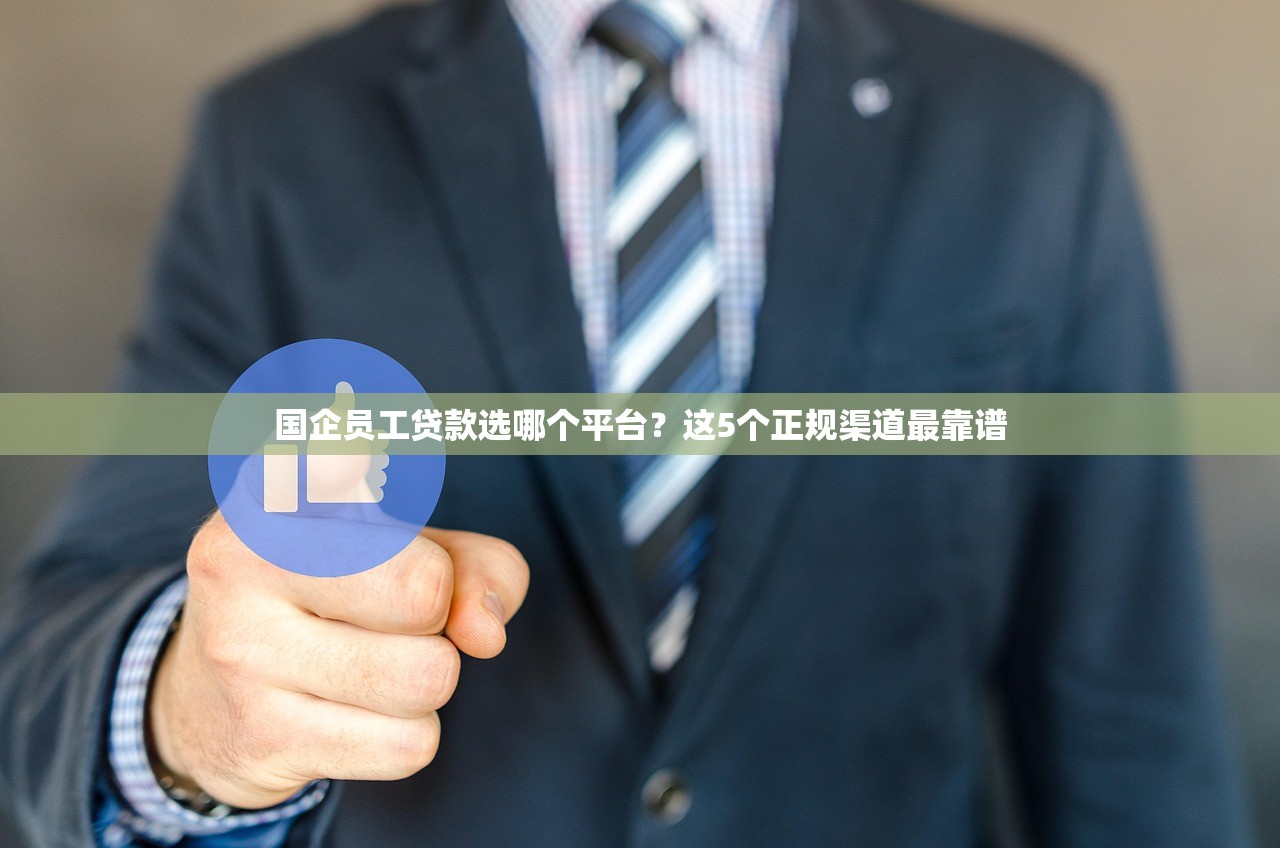 国企员工贷款选哪个平台？这5个正规渠道最靠谱