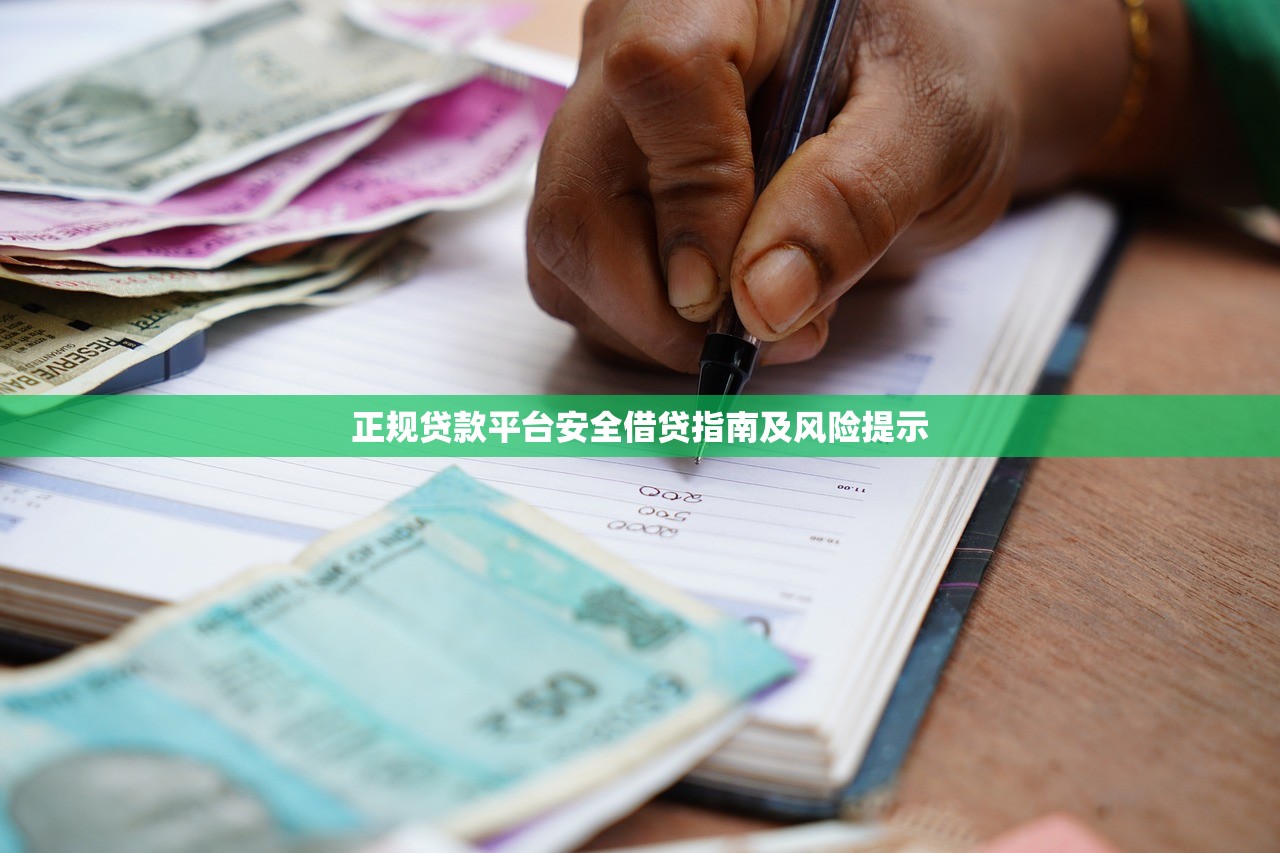 正规贷款平台安全借贷指南及风险提示