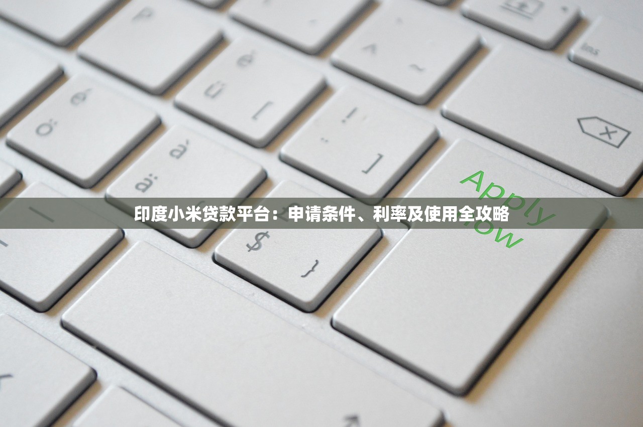 印度小米贷款平台：申请条件、利率及使用全攻略