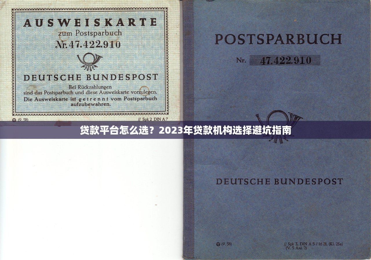 贷款平台怎么选?2023年贷款机构选择避坑指南 贷款平台怎么选?2023年贷款机构选择避坑指南