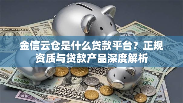 金信云仓是什么贷款平台？正规资质与贷款产品深度解析