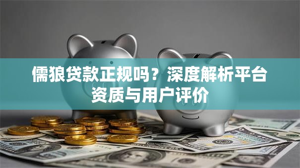 儒狼贷款正规吗？深度解析平台资质与用户评价