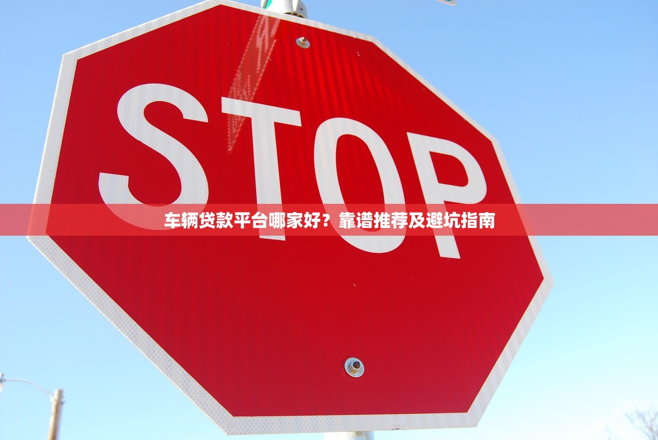车辆贷款平台哪家好？靠谱推荐及避坑指南