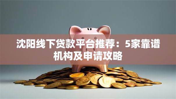 沈阳线下贷款平台推荐：5家靠谱机构及申请攻略