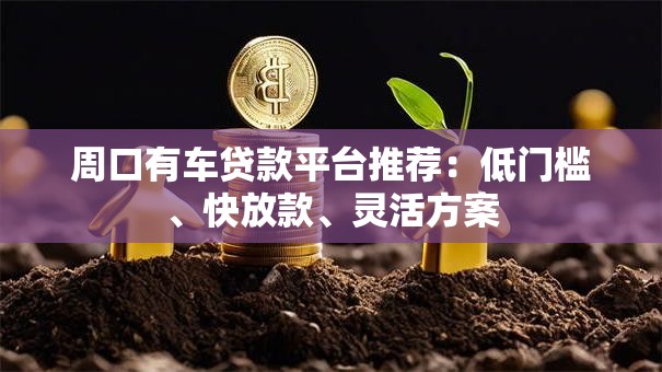 周口有车贷款平台推荐:低门槛、快放款、灵活方案 周口有车贷款平台推荐:低门槛、快放款、灵活方案
