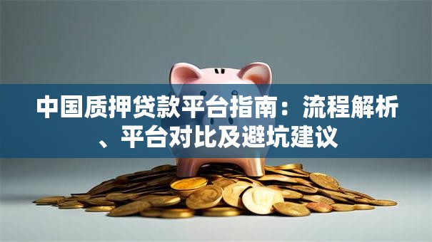 中国质押贷款平台指南：流程解析、平台对比及避坑建议