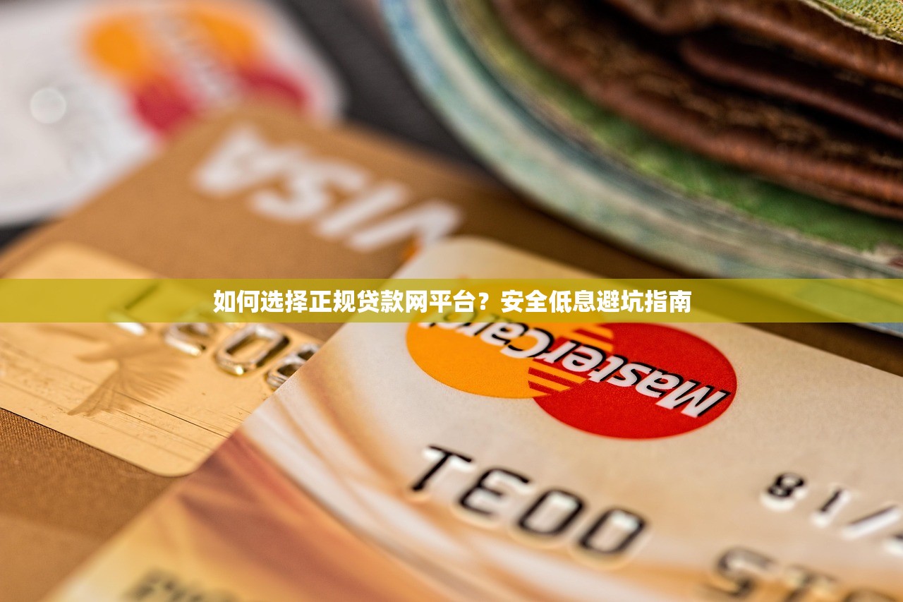 如何选择正规贷款网平台？安全低息避坑指南
