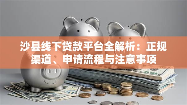 沙县线下贷款平台全解析：正规渠道、申请流程与注意事项