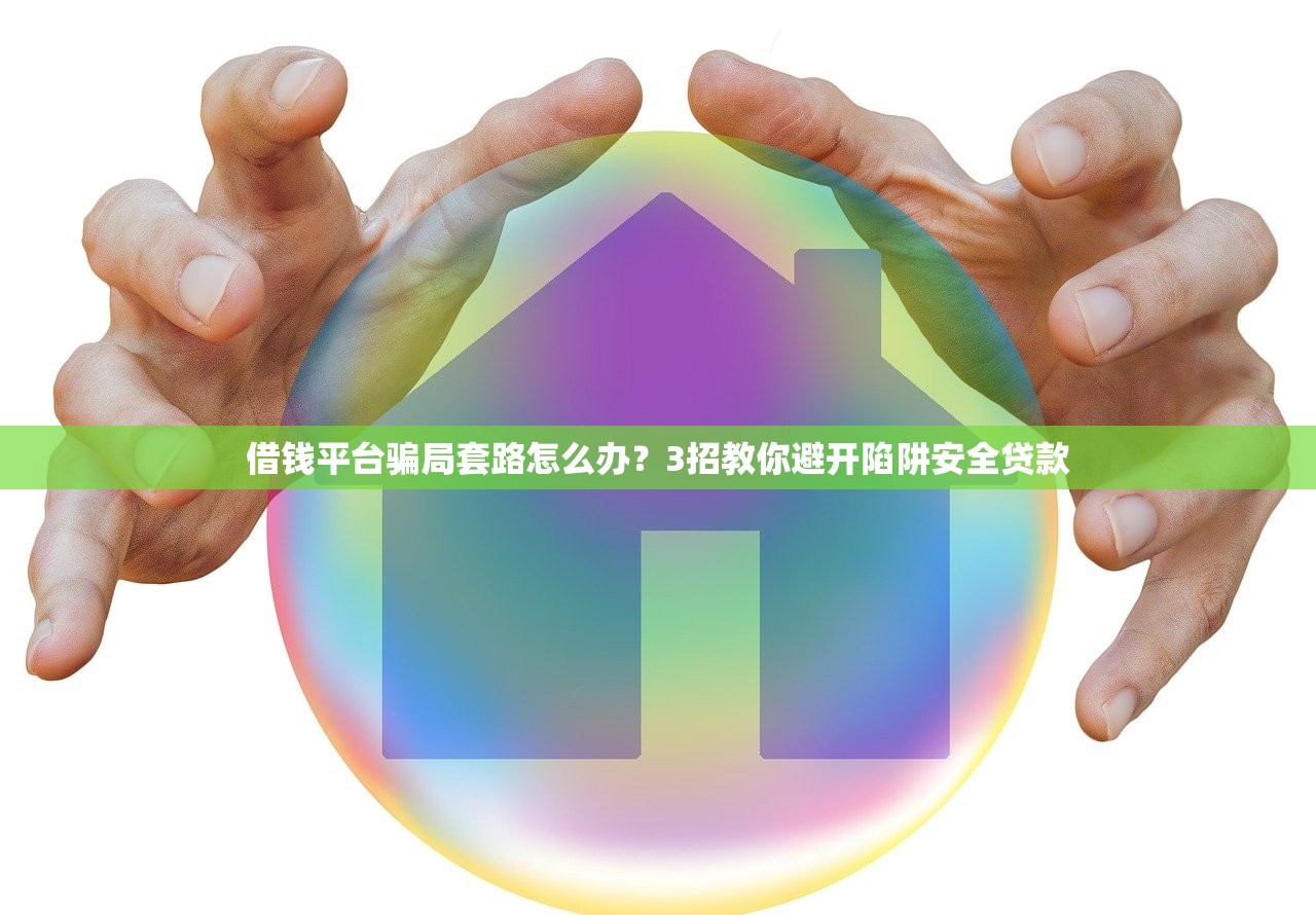 借钱平台骗局套路怎么办？3招教你避开陷阱安全贷款