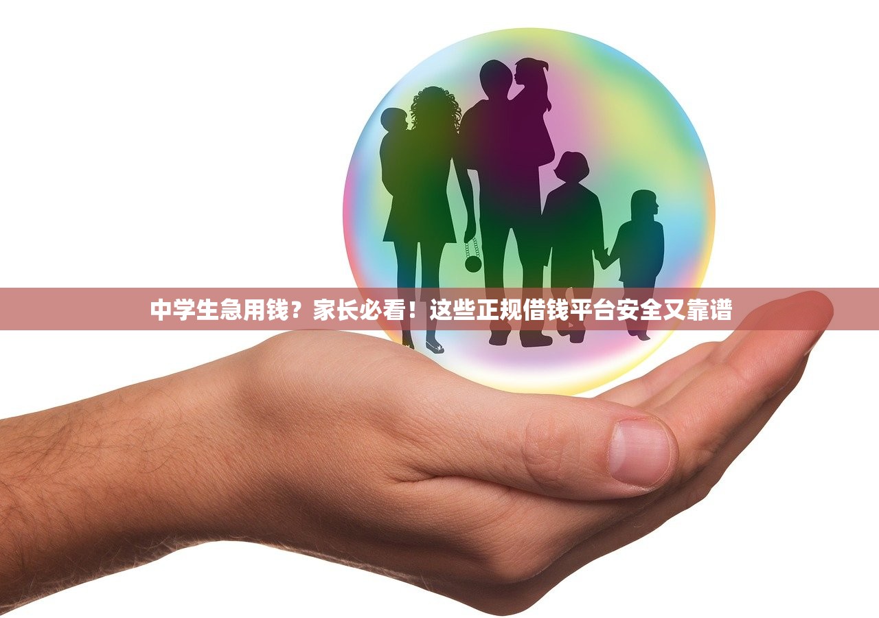 中学生急用钱？家长必看！这些正规借钱平台安全又靠谱