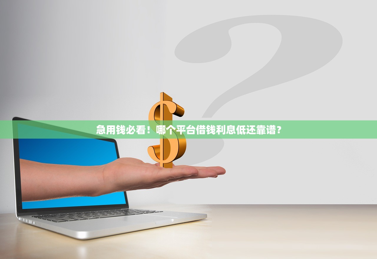 急用钱必看！哪个平台借钱利息低还靠谱？