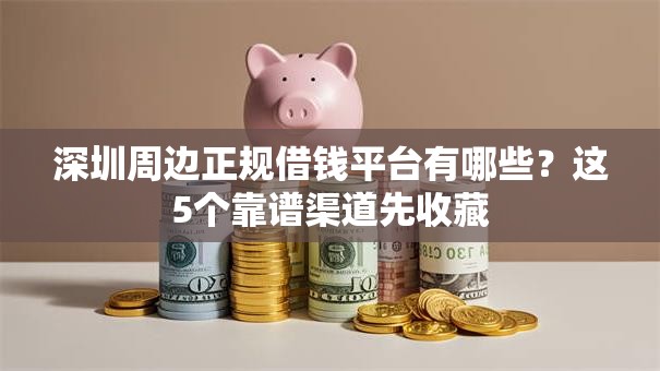 深圳周边正规借钱平台有哪些?这5个靠谱渠道先收藏 深圳周边正规借钱平台有哪些?这5个靠谱渠道先收藏