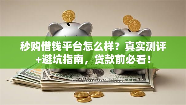 秒购借钱平台怎么样？真实测评+避坑指南，贷款前必看！